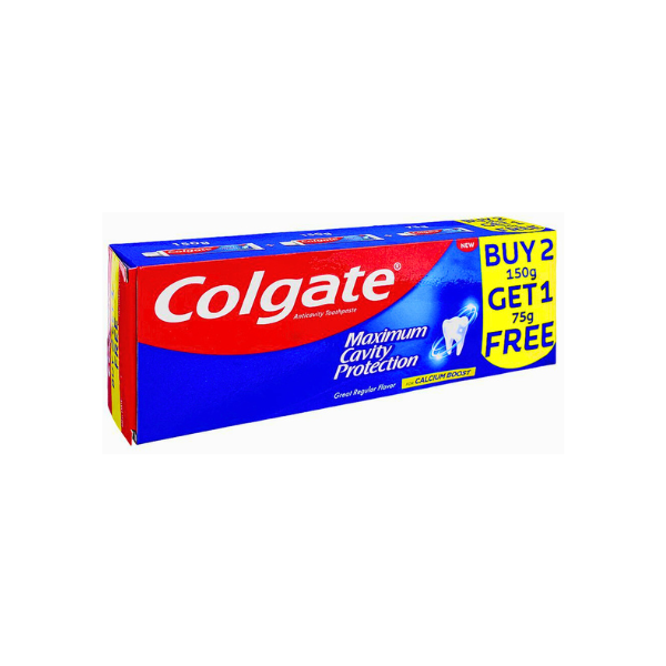 COLGATE 2X150+75G TOOTHPASTE